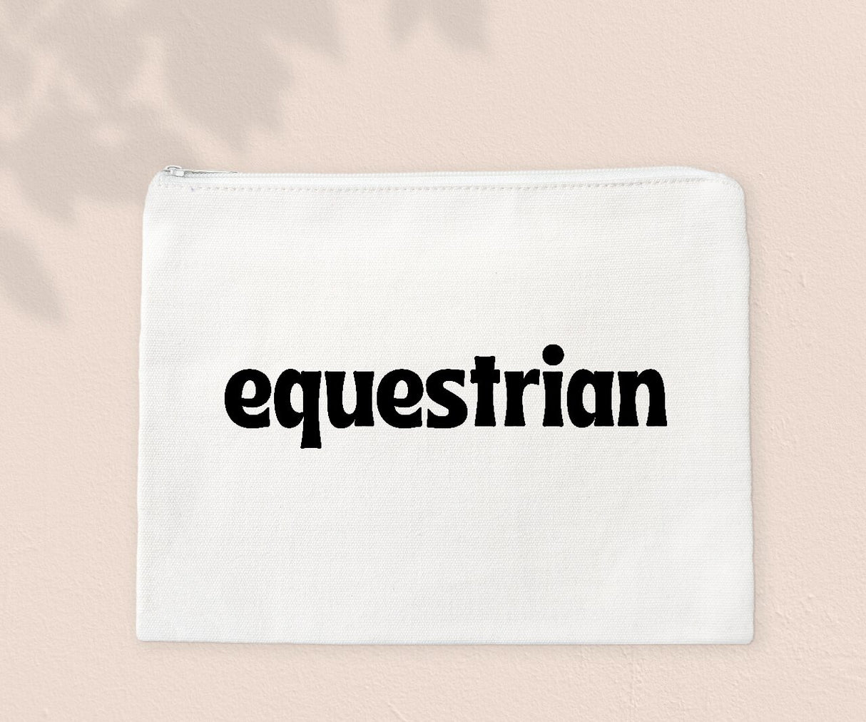 Equestrian - Zipper Bags for Cosmetics, Pencils or Show Cash