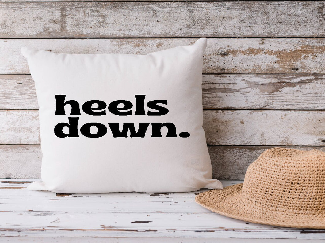 Heels Down - Cushion Cover