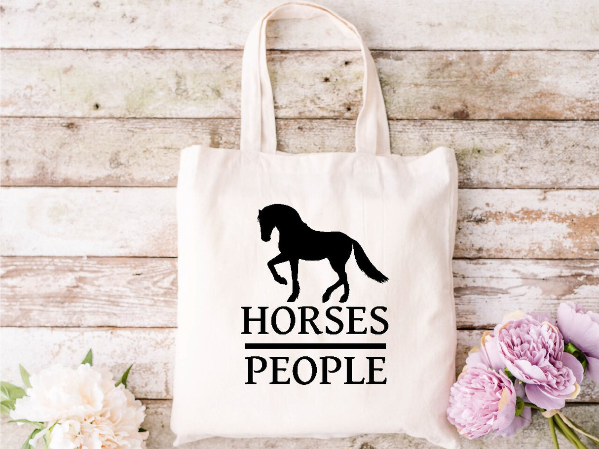 Horses Over People - Tote Bag