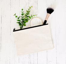Load image into Gallery viewer, Live Life Like Somebody Left The Gate Open - Zipper Bags for Cosmetics, Pencils or Show Cash
