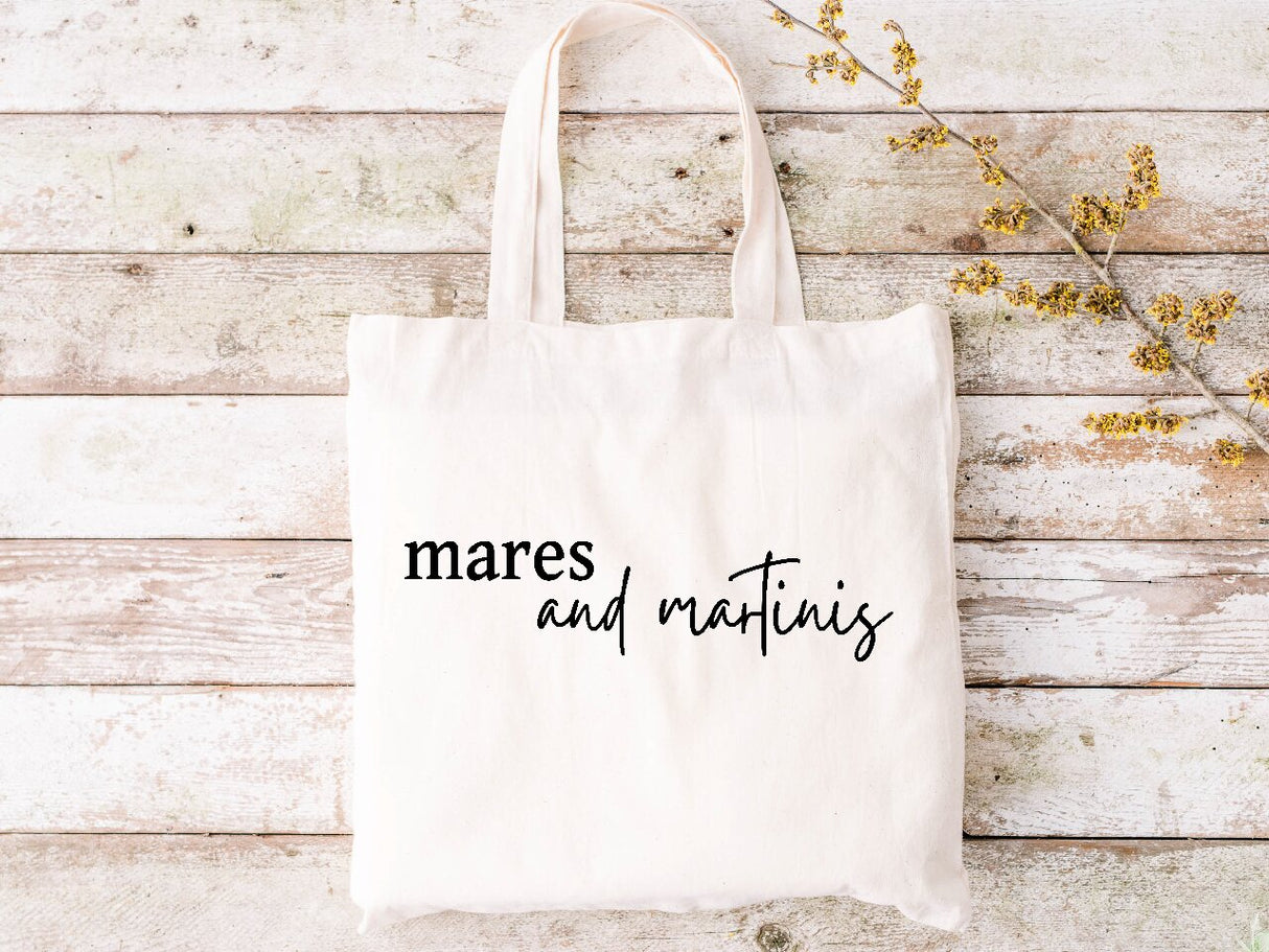 Mares And Martinis - Tote Bag