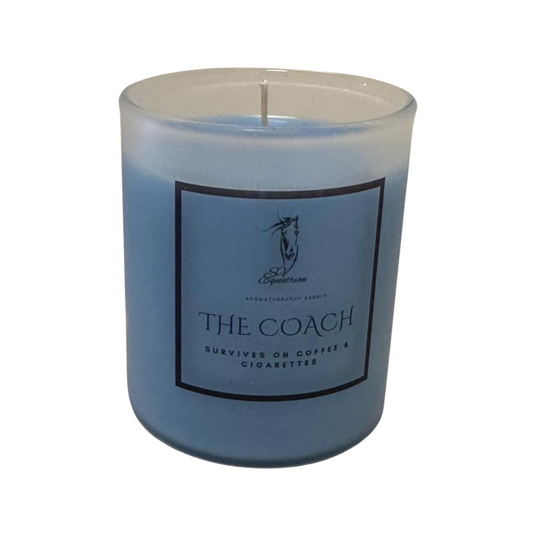 The Coach: Survives On Coffee And Cigarettes Wax Candle