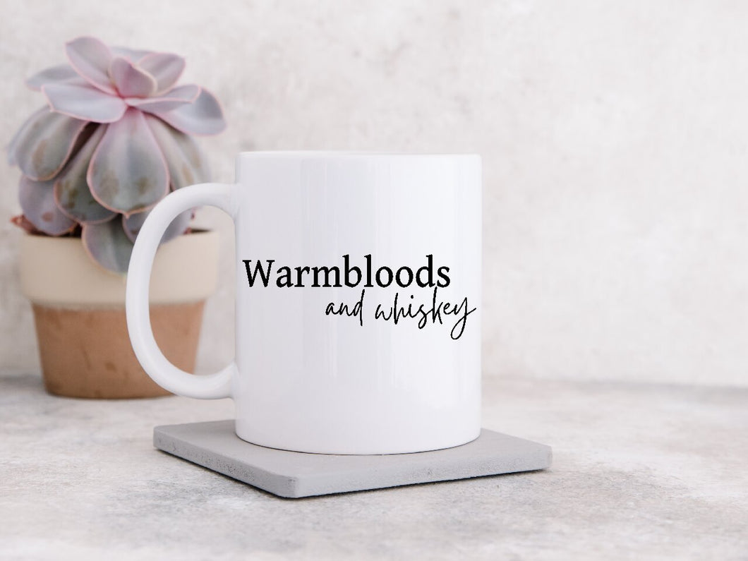 Warmbloods And Whiskey - Coffee Mug