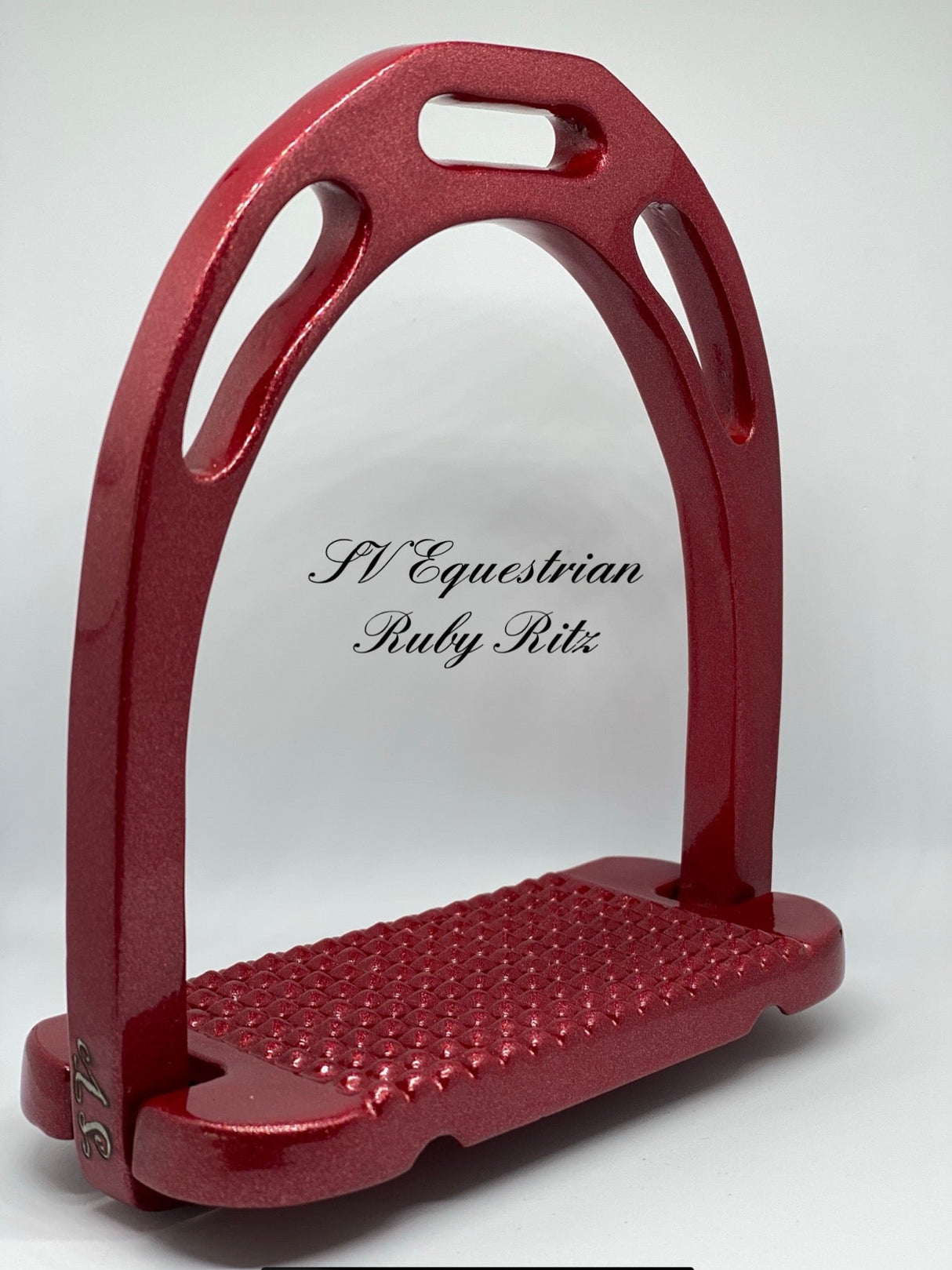 SCRATCH & DENT SV EQUESTRIAN - RUBY RITZ ALUMINUM STIRRUPS