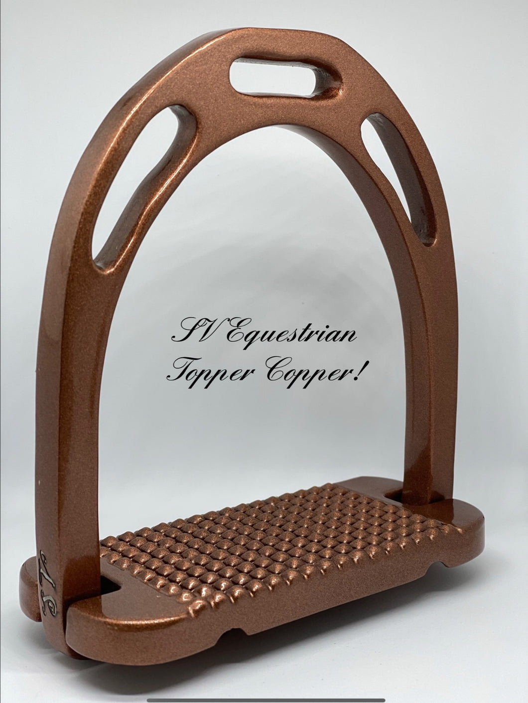 SV EQUESTRIAN TOPPER COPPER ALUMINUM STIRRUPS